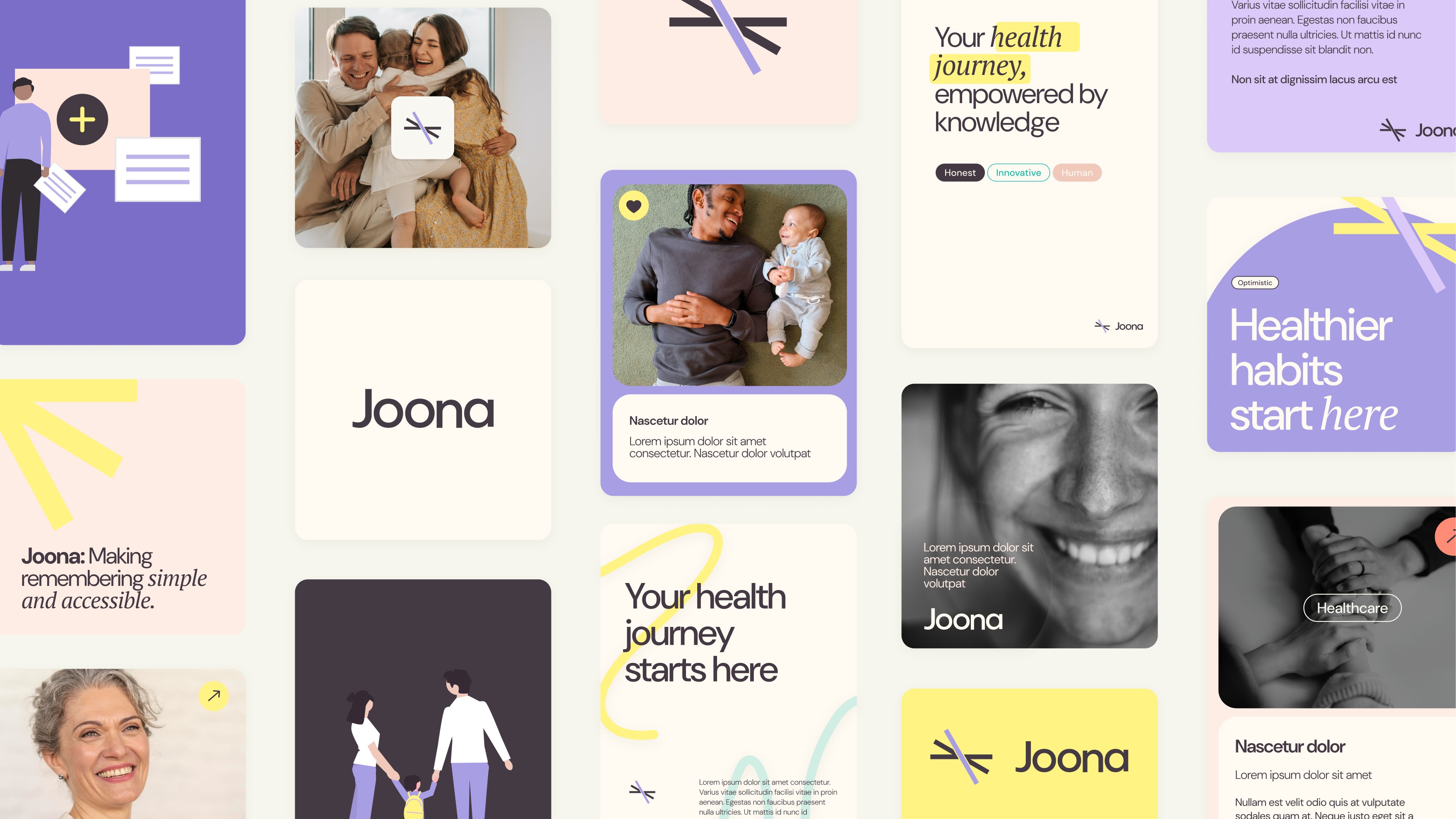 Joona brand identity system